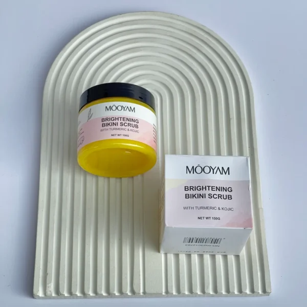 اسکراب روشن‌کننده بیکینی زردچوبه مویام ۱۵۰ گرم 640989