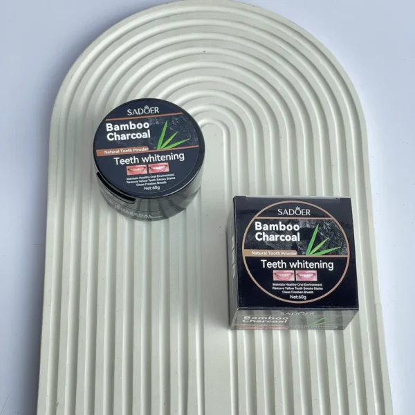 پودر سفید کننده دندان زغال بامبو سادور 60 گرم 09494989