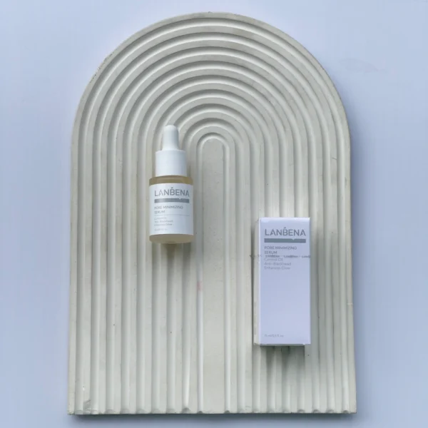 سرم پوست لانبنا مدل کوچک‌ کننده منافذ ۱۵ میل | Lanbena Pore Minimizing Face Serum 15ml
