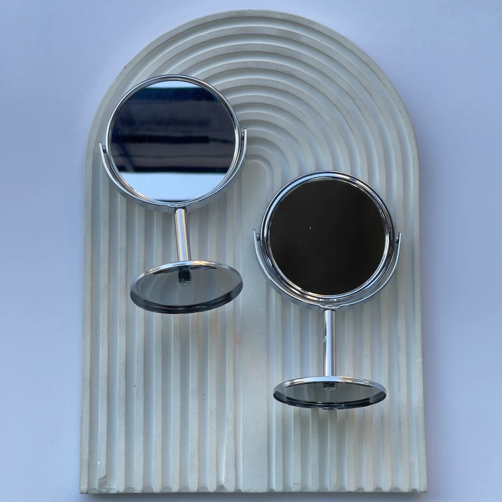 آیینه پایه‌دار فلزی استیل 904949848