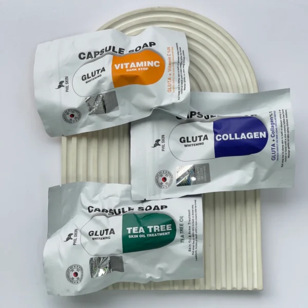 صابون سفیدکننده کپسولی گلوتاتیون فیل اسکین 9804949