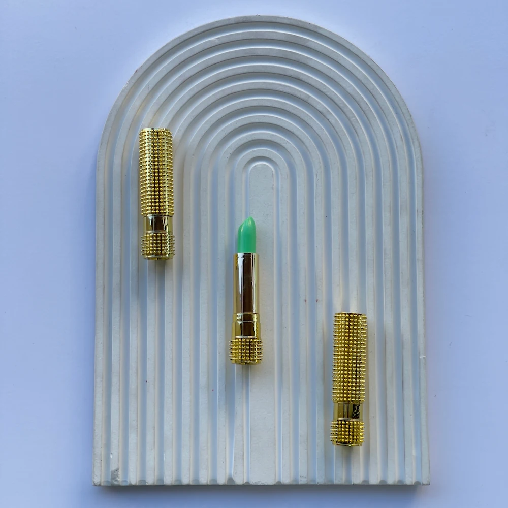 رژ لب مکه‌ ای حرارتی 24 ساعته مدل پوکه طلایی 5465412