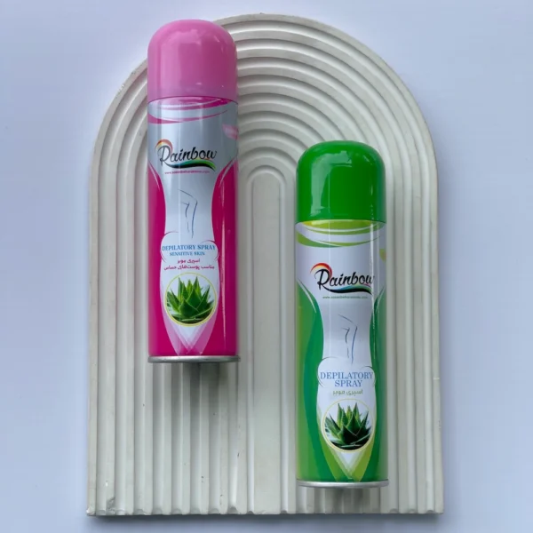 اسپری موبر رینبو حاوی آلوئه ورا 150 میلی لیتر | Rainbow Depilatory