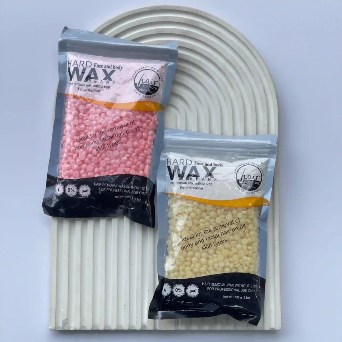IMG_9946 وکس موبر عدسی ۱۰۰ گرم | Hair Removal Wax Beans 100g - Image 1