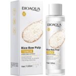 تونر روشن‌ کننده و آبرسان برنج بیوآکوا | Bioaqua Rice Raw Pulp Toner 120ml - Image 2