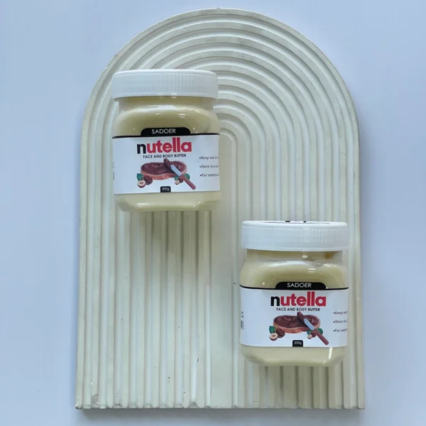 کره بدن نوتلا سادور، آبرسان و تغذیه‌ کننده عمیق پوست 300 گرم | SADOER NUTELLA BODY BUTTER