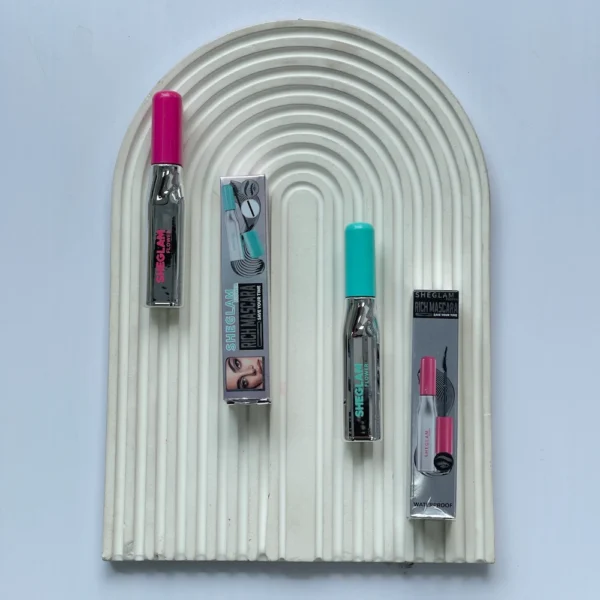 ریمل سوزنی شیگلم مناسب مژه‌های کوتاه، کم‌ پشت و صاف | SHEGLAM Lash Long-Lasting Mascara