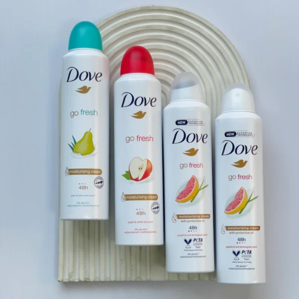 اسپری ضد تعریق داو با رایحه ماندگار 250 میلی لیتر | DOVE Original & Fresh Care Deodorant Spray