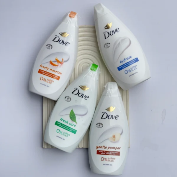 شامپو بدن کرمی داو 250 میلی‌ لیتر مناسب انواع پوست | DOVE Nourishing Body Wash 250ml