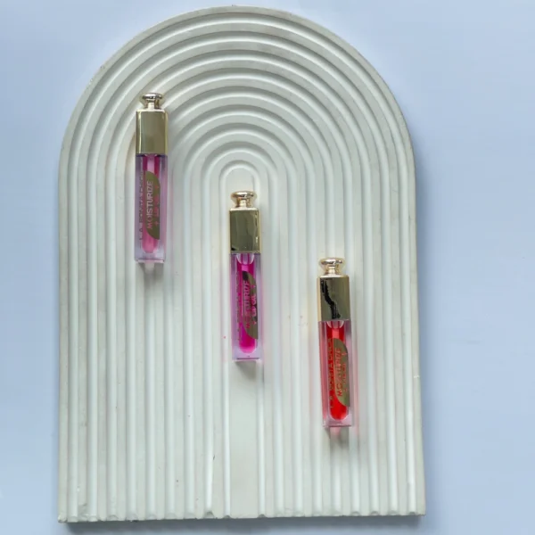 برق لب طرح دیور حجم‌ دهنده و آبرسان لب | مناسب انواع لب DIOR-Style Lip Gloss Moisturizing Plumping Gloss